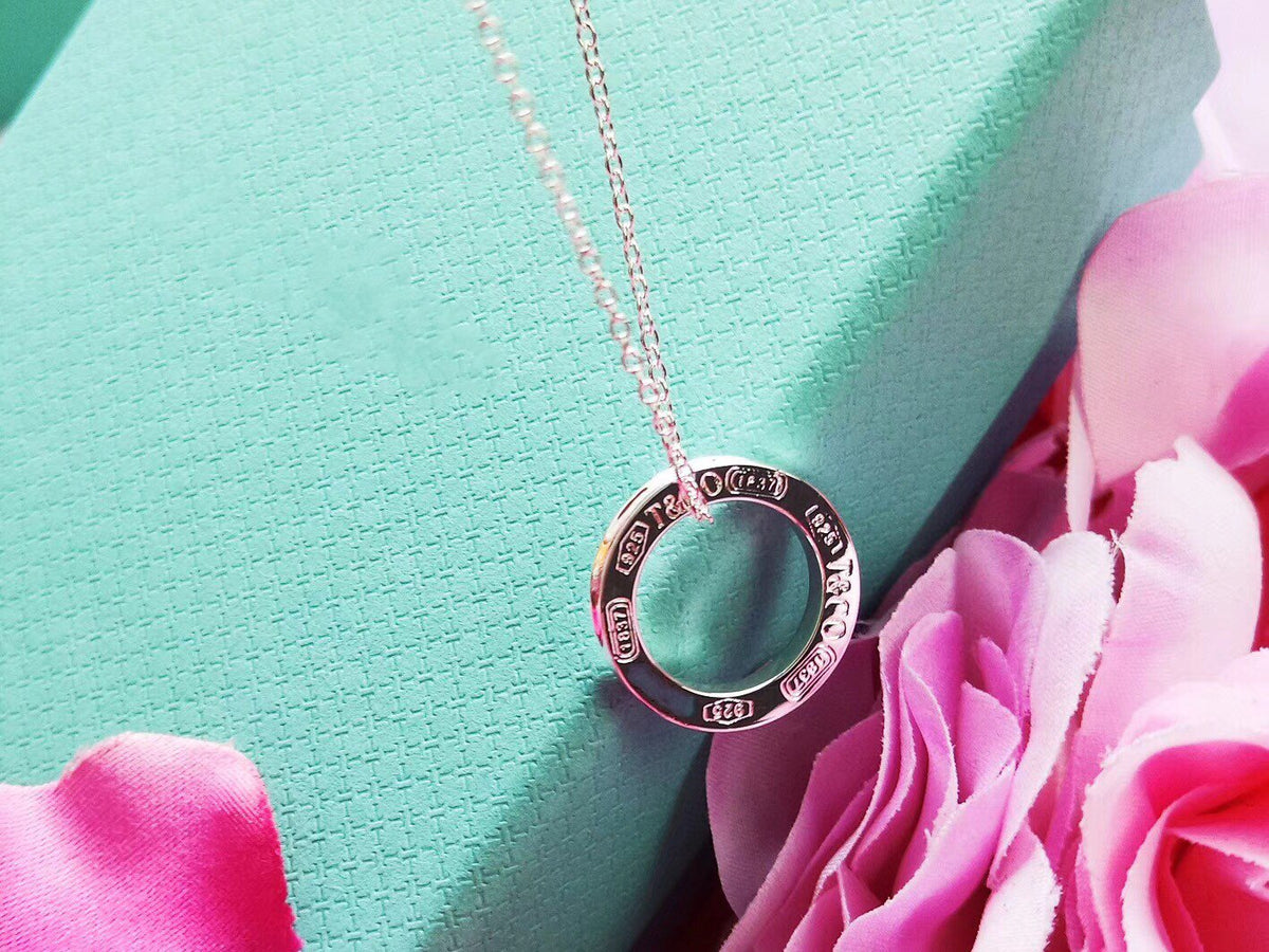 [Glow Muse ]SINGLE RING NECKLACE CHAIN LENGTH