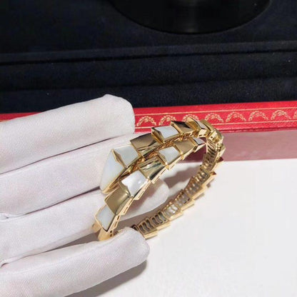 [⭐Glow Muse ]SERPENTI BRACELET MOP GOLD