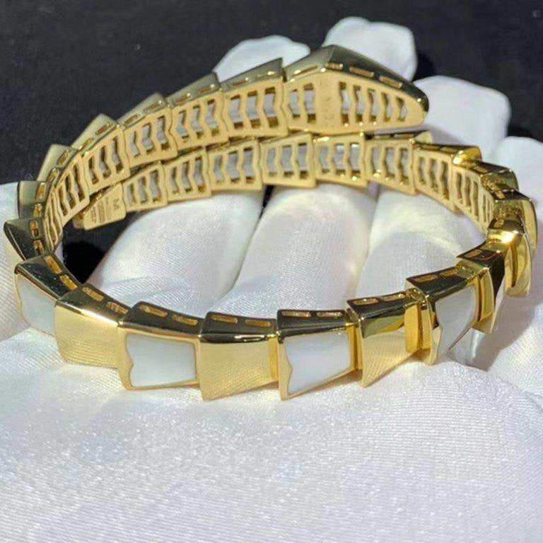 [⭐Glow Muse ]SERPENTI BRACELET MOP GOLD