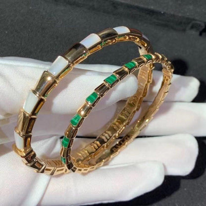 [⭐Glow Muse ]SERPENTI BRACELET PINK GOLD MOP