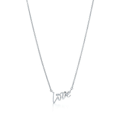 [Glow Muse ]PALOMA S GRAFFITI LOVE NECKLACE