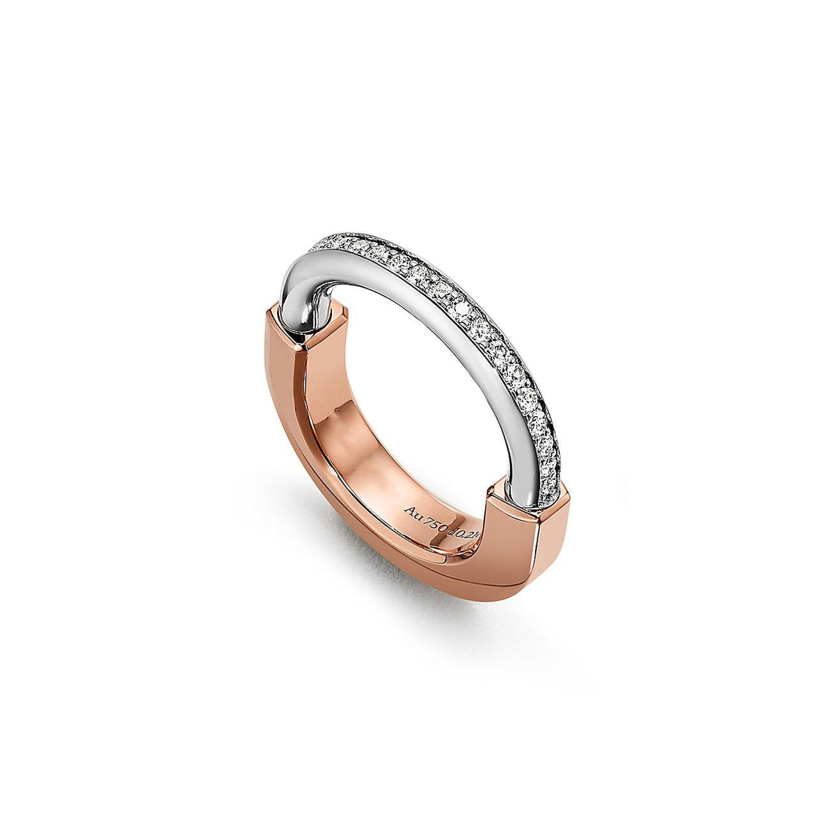 [Glow Muse ]LOCK DIAMOND RING
