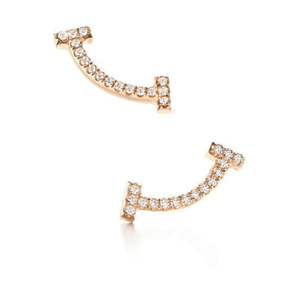 [Glow Muse ]SMILE DIAMOND EARRINGS