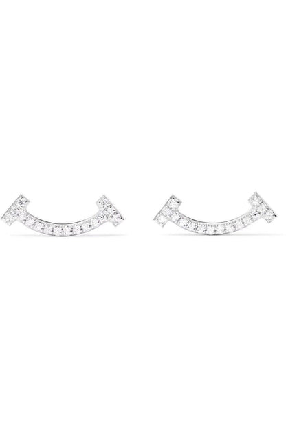 [Glow Muse ]SMILE DIAMOND EARRINGS