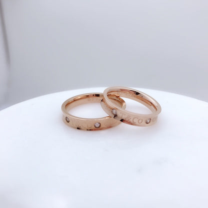 [Glow Muse ]DOUBLE DIAMOND RING